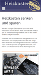 Mobile Screenshot of heizkosten-gespart.de