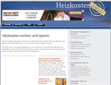 Tablet Screenshot of heizkosten-gespart.de